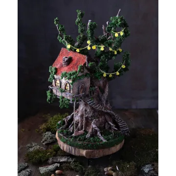 [anechkacake] Торт "Домик на дереве" (Анна Сухова)