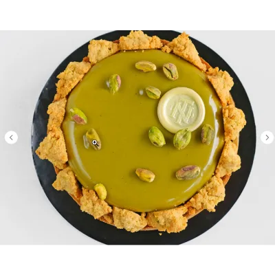 [pastry is magic] Фисташковый веганский тарт (Нина Тарасова)