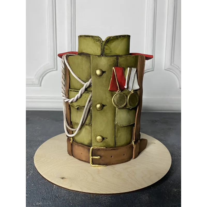 Декор торта "Костюмы" (Елена Гнут)