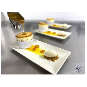 Суфле «Баноффи Пай» с карамельным соусом (Мария Селянина)