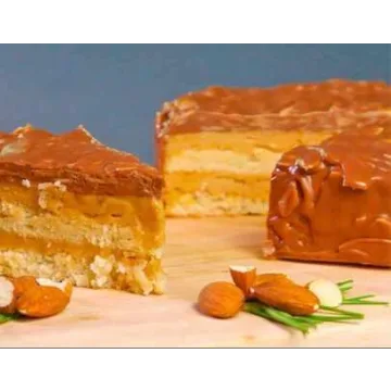 [Pastry School] Шведский миндальный торт (Елена Крохмаль)