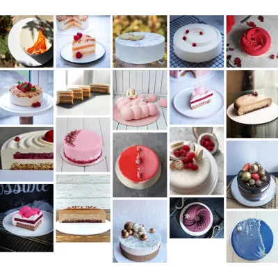 Муссовые торты (Алина Макарова, cake school)