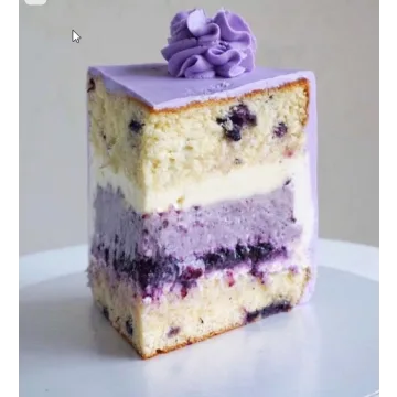 Торт Черничный с чизкейком (Ольга Сачко)