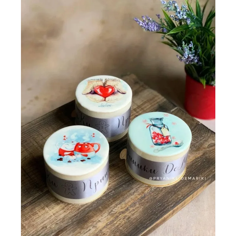 Мастер-класс по мини-тортам (Екатерина Крутова, Pryaniki_demariki)