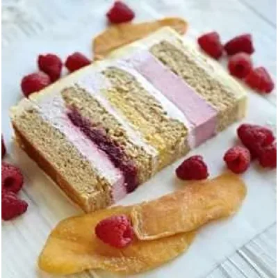 Торт Манго-Малина (Ольга Куликова)