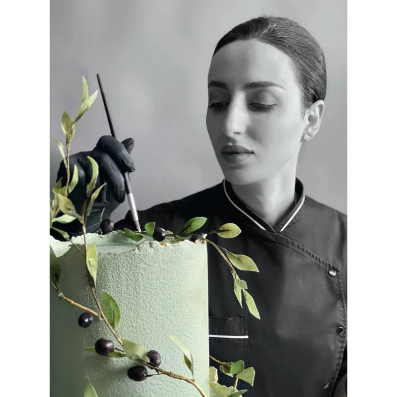 Онлайн-курс "Роспись тортов и вафельный декор" 2 ступень (Лилит Аракелян)