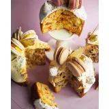 Кулич с грецкими орехами и карамелью (Алина Павлова)