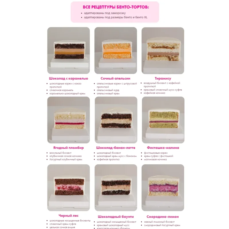 [Alina Velvet] Бенто-торты 3.0. Тариф Бизнес на бенто (Алина Вельвет)