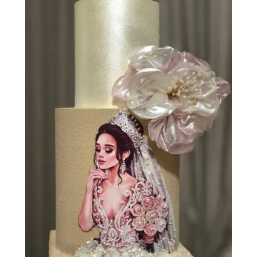 Онлайн -курс «Многоярусный свадебный торт»(cakes_hanuma)