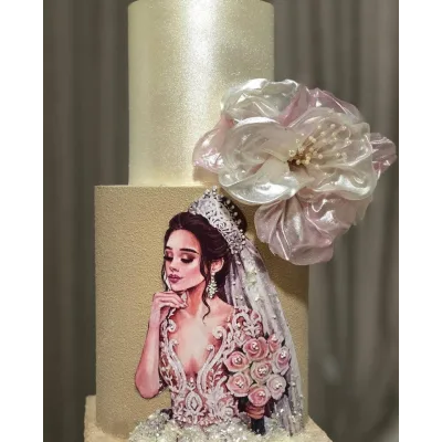 Онлайн -курс «Многоярусный свадебный торт»(cakes_hanuma)