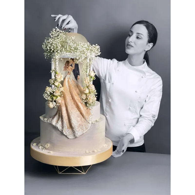 Онлайн-курс "Роспись тортов и вафельный декор" 2 ступень (Лилит Аракелян)