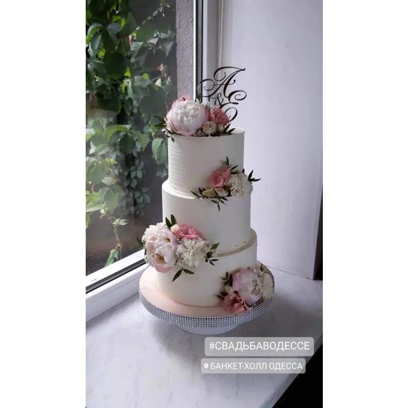 Свадебные многоярусные торты (Александра Романова)