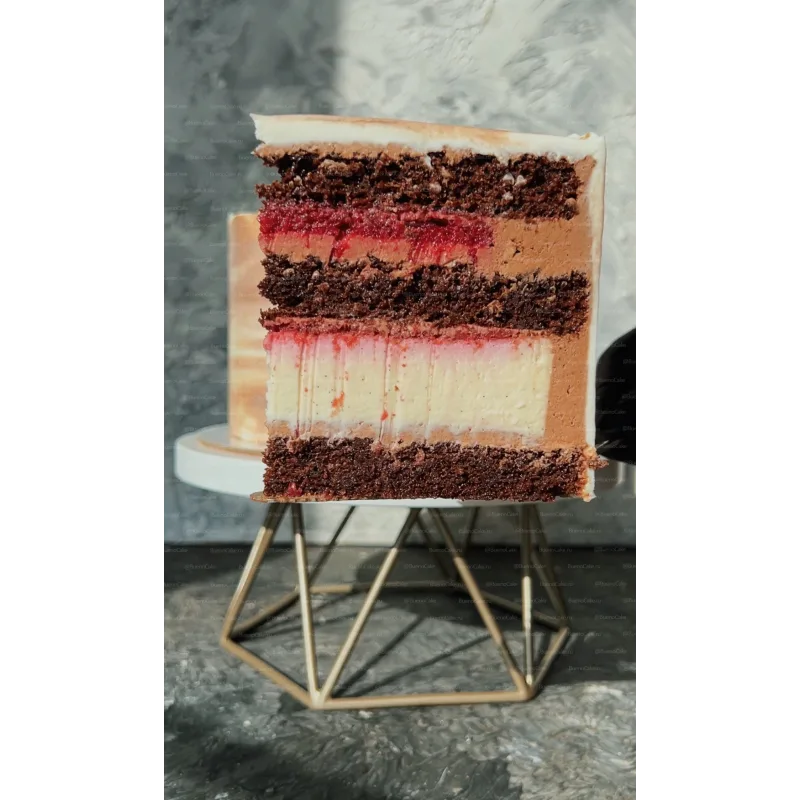 [buenocake] Double проект «Вишня-Кофе-Шоколад». Новая муссовая + бисквитная версии (Дарья Тимофеева)