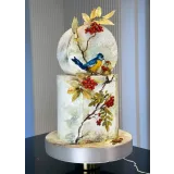 [MacBaker] Осенний торт с росписью - легко! (Лилит Аракелян) @_mac_baker