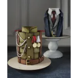 Декор торта "Костюмы" (Елена Гнут)