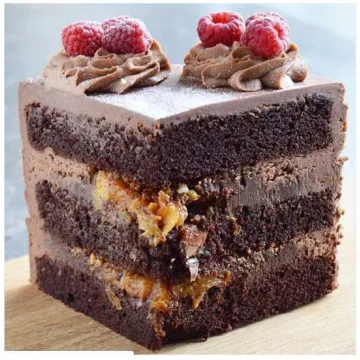 Техническая карта торт «Трюфельный с персиком» (selfsweets_spb)