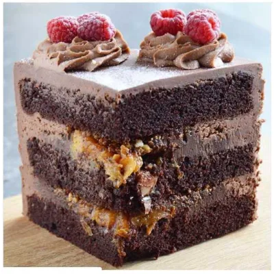 Техническая карта торт «Трюфельный с персиком» (selfsweets_spb)