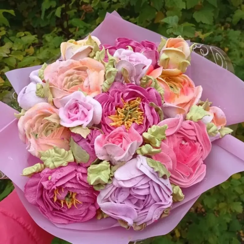 Зефирная флористика (vitalija_cake)