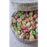 Видеоурок "Зефирные тюльпаны" (Ляйсян Казыргалина)