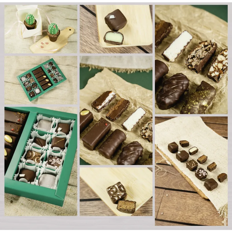 Нарезные конфеты и шоколадные батончики (Олеся Нежикова)