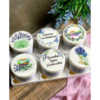 Мастер-класс по мини-тортам (Екатерина Крутова, Pryaniki_demariki)