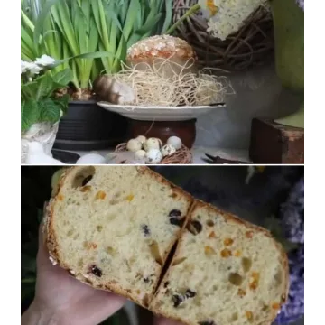 Итальянский рождественский панеттоне (Ксения Гребенюк)