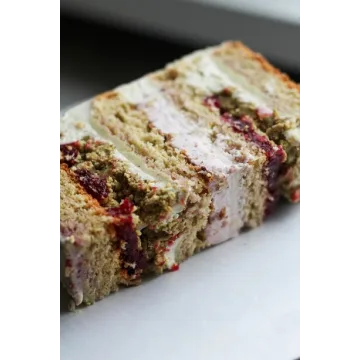 Торт Фисташка - малина (Нюта Зеленская)