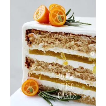 Орехово-ореховый торт. Рецепт и Техника (Juso Cakes)