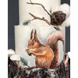 Онлайн урок "Зимняя Сказка" (Лилит Аракелян, Mac Baker)