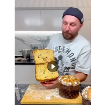 [Gift cookies] Карамельно-апельсиновый панеттоне (Николай Гагарин, Артем Валентинов)