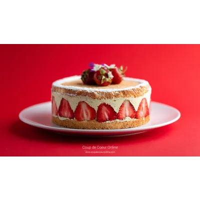 Торт "Фрезье" (Екатерина Курбатова, Coup de Coeur Online)