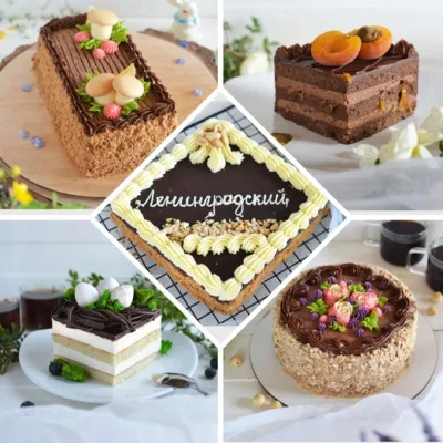 Сборник рецептов "Торты знакомые с детства" (Nadivo_sweet)