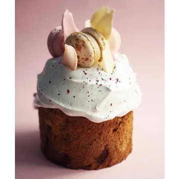 Кулич с грецкими орехами и карамелью (Алина Павлова)