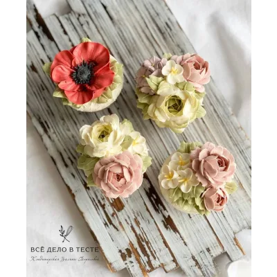 Мастер-класс по кремовой флористике (Залина Борисова)