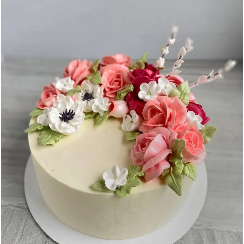 Кремовая флористика (Ирина Левченко)