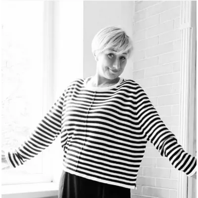 [Машинное вязание] Тельняха «Коко» (pavlik_spb)