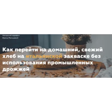 Итальянская закваска для здорового хлеба (Ирина Мальцева)