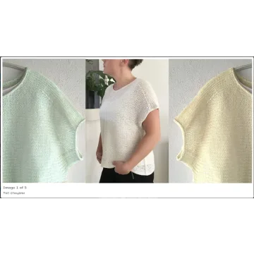 [Вяжи.ру] Топ из льна «Hor no11» (Lone Kjeldsen)