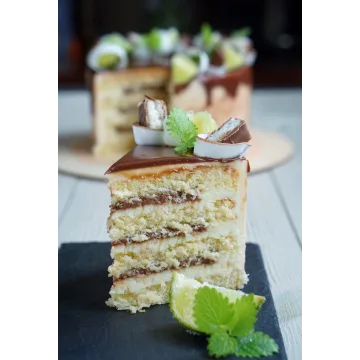 Торт "Кокосовый баунти-лайм" (Анна Ульянова, Anuta_maletina)
