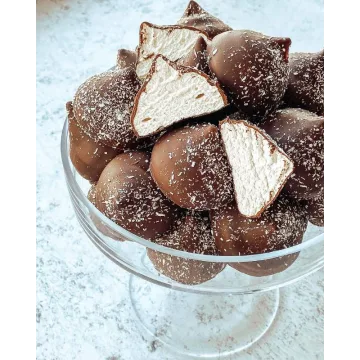 Зефирные бомбы в шоколаде (Ксения Нохрина)