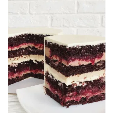 Торт Капучино с вишней. Рецепт и техника (kasadelika)