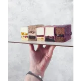 Нарезные муссовые пирожные (Елена Богомолова, zimnyaya_dolci)