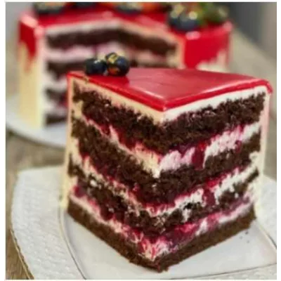 Шоколадно-вишневый торт 2020 (Наталья Фролова)