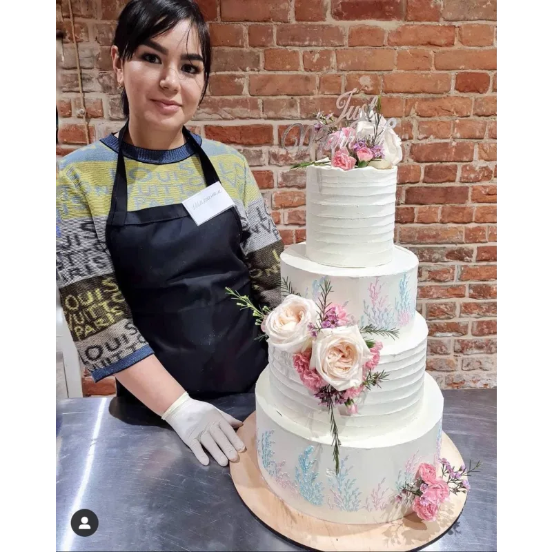 Свадебные многоярусные торты (Александра Романова)