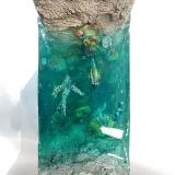 Вертикальный торт «Прозрачный аквариум» (Кристина Дольник)