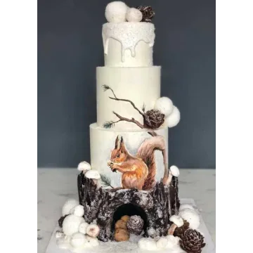 [_mac_baker] Торт Зимняя сказка (Лилит Аракелян)