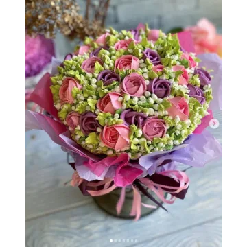 Видеоурок по розам и зелени + Рецепт крема (gift_cookies)