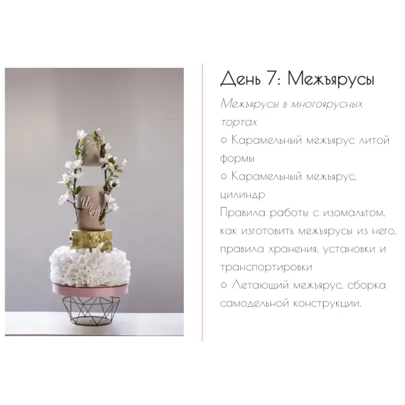 Большой кондитерский курс BMB one. Тариф «Базовый» (Мария Бондарева, bmb_school)