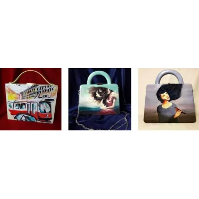 Авторский 6-ти шаговый курс по созданию деревянных сумок и клатчей (Севда Муради)