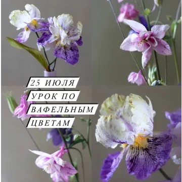 Вебинар по вафельным цветам 2.0 (cakeit_nsk)